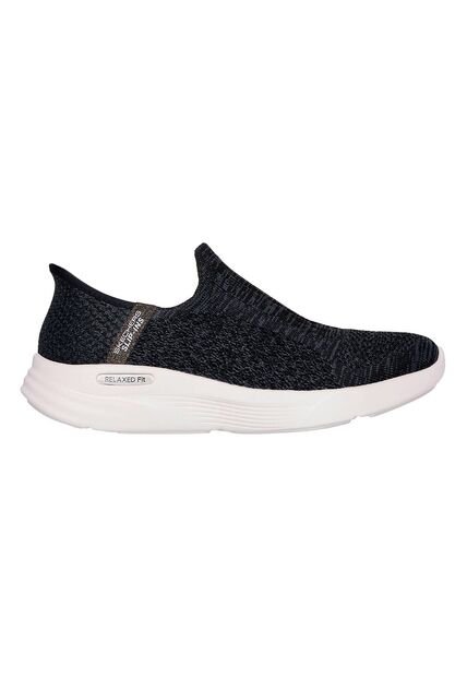 Tenis Skechers Mujer Relaxed Fit Sport - Negro - Blanco