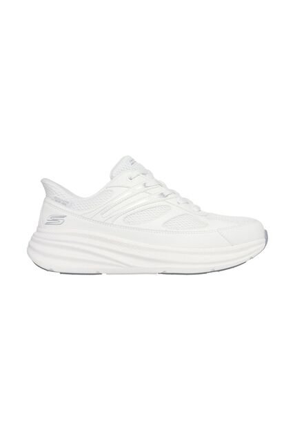 Tenis Skechers Hombre Bobs Skillz Memory Foam Blanco