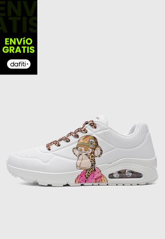 Tenis SKECHERS Uno - Dr. Bombay Blanco Skechers