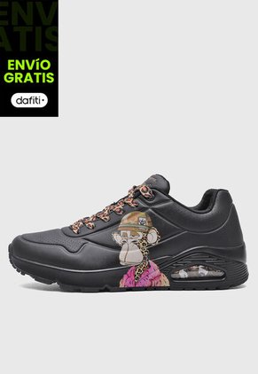 Tenis SKECHERS Uno - Dr. Bombay Negro