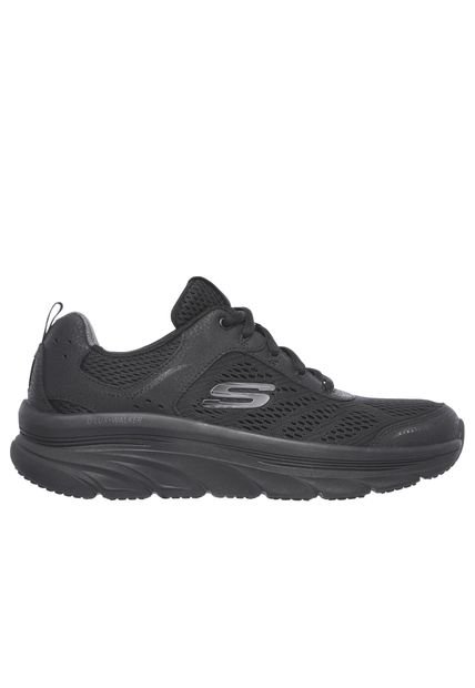 Tenis Skechers D´Lux Walker Color Negro Para Hombre