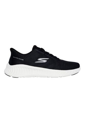 Tenis Skechers Mujer Go Walk Now - Negro - Blanco Skechers