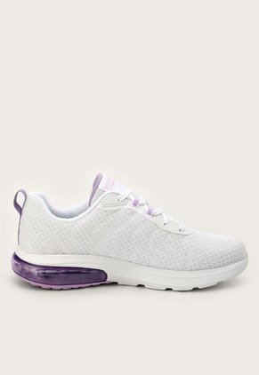 Tenis Training Blanco-Violeta Skechers GOwalk Air 2.0