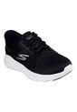 Tenis Skechers Mujer Go Walk Now - Negro - Blanco de Skechers