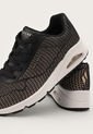 Tenis Lifestyle Negro-Oro Rosa-Blanco Skechers Uno - Shine Thru de Skechers