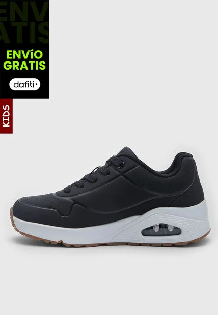 Tenis SKECHERS Street Uno - Stand on Air Negro