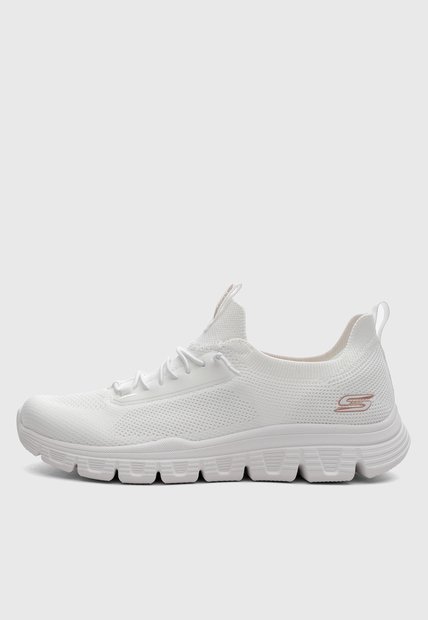 Tenis Lifestyle SKECHERS Moda Bobs B Lite - Slight Flex Blanco