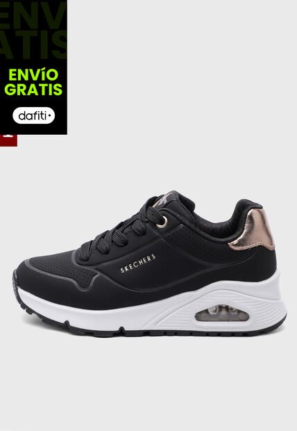 Tenis SKECHERS Uno Gen1 - Shimmer Away Negro