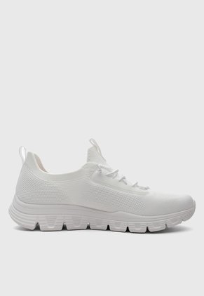 Tenis Lifestyle SKECHERS Moda Bobs B Lite - Slight Flex Blanco