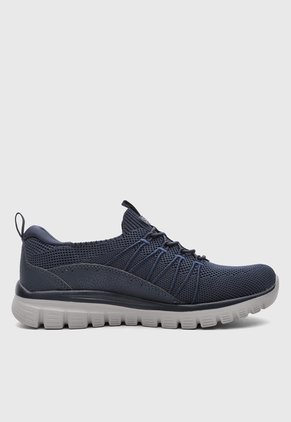 Tenis Lifestyle SKECHERS Graceful - Picture Perfect Azul