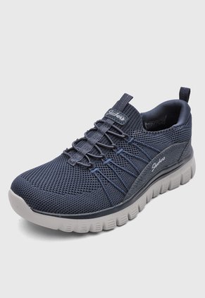 Tenis Lifestyle SKECHERS Graceful - Picture Perfect Azul
