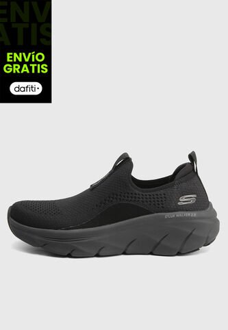 Tenis Skechers Relaxed Fit: D'Lux Walker 2.0 Negro Skechers