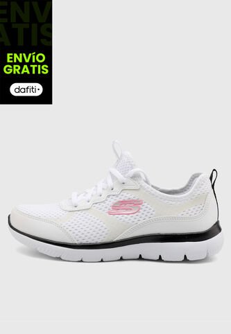 Tenis Skechers Summits - Free Classics Blanco Skechers