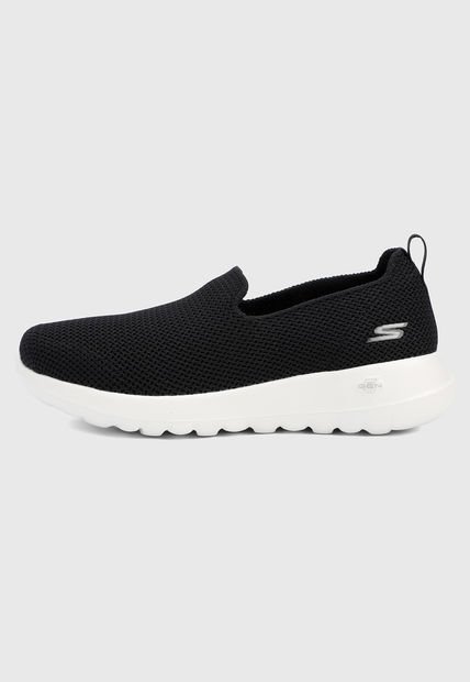 Tenis Running Negro-Blanco Skechers GOwalk Arch Fit - Grateful
