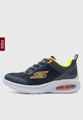Tenis Lifestyle SKECHERS Microspec Max Advance Azul Skechers