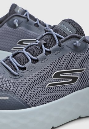 Tenis Walking SKECHERS Go Walk Max Cushioning Flex - Raf Azul