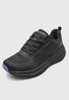 Tenis Running SKECHERS Bobs Skills - Too Tone Negro