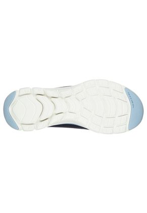 Tenis Skechers Flex Appeal 4.0 - Brilliant View Color Azul - Blanco Para Mujer