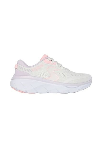 Tenis Skechers Para Mujer D´Lux Walker 2.0 Active Pace Color Blanco Y Rosa