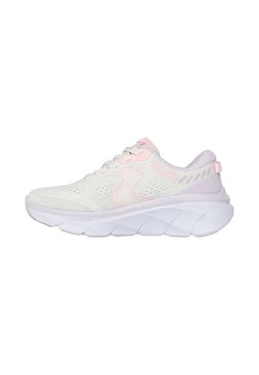 Tenis Skechers Para Mujer D´Lux Walker 2.0 Active Pace Color Blanco Y Rosa