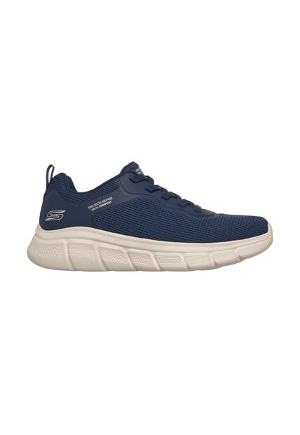 Tenis Skechers Hombre Bobs B Flex Arch Comfort Azul Navy