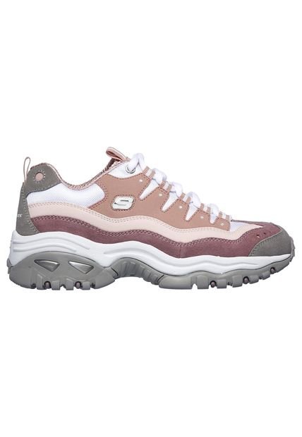 Tenis Skechers Energy Ocean Tide Color Rosa Para Mujer Ultima Talla