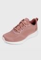 Tenis Training Rosa-Blanco Skechers Tough Talk de Skechers