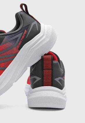 Tenis Lifestyle SKECHERS Microspec Velocity Rojo