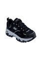 Tenis Mujer Skechers D Lites Hiker Negro-Gris de Skechers