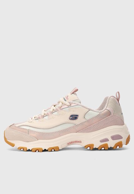 Tenis SKECHERS D'Lites Rosa Nude