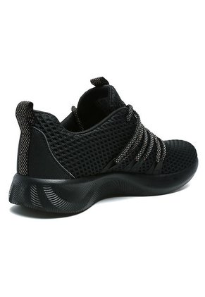 Tenis Training Negro-Dorado Skechers