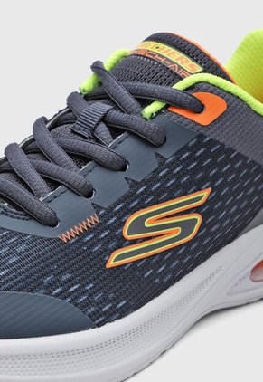 Tenis Lifestyle SKECHERS Microspec Max Advance Azul