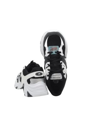 Tenis Skechers Mujer Stamina V3 Negro - Blanco