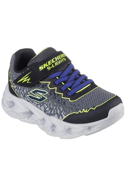 Tenis Niño Skechers Vortex - Negro-Multicolor