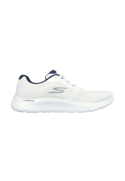 Tenis Skechers Hombre Gowalk Flex Remark Goga Mat Blanco