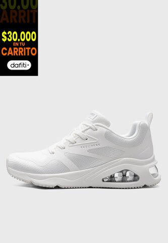 Tenis SKECHERS Street Tres-Air Uno - Revolution-Airy Blanco Skechers