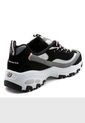 Tenis Lifestyle Blanco-Negro Skechers D'lites de Skechers