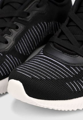 Tenis Training Negro-Blanco Skechers Bobs Squad - Breeze Way