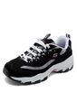 Tenis Lifestyle Negro-Gris-Blanco Skechers D