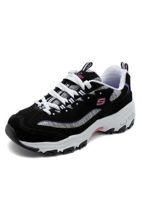 Tenis Lifestyle Negro-Gris-Blanco Skechers D"Lites-Sparklingrain
