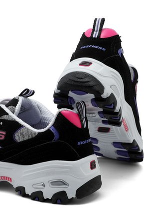 Tenis Lifestyle Negro-Gris-Blanco Skechers D"Lites-Sparklingrain