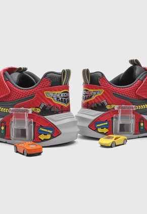 Tenis Lifestyle SKECHERS Garage Rojo