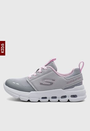 Tenis Lifestyle SKECHERS Glide Step Flow Gris