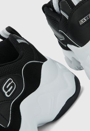 Tenis Lifestyle Negro-Blanco Skechers D'Lites 3