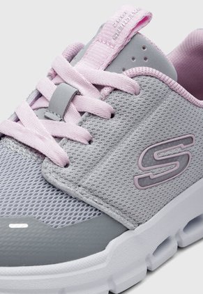 Tenis Lifestyle SKECHERS Glide Step Flow Gris