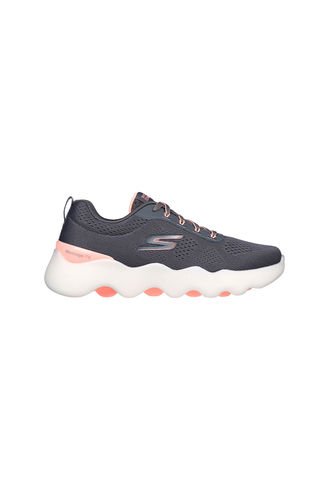 Tenis Mujer Skechers Go Walk - Gris-Rosado Skechers