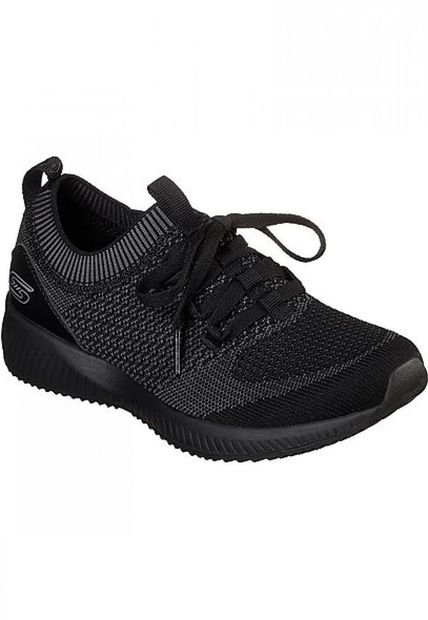 Tenis Lifestyle Skechers Bobs Squad - Negro