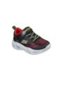 Tenis Skechers Niño Gore-Strap Memory Foam Negro Rojo de Skechers