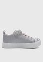 Tenis Lifestyle SKECHERS Heart Steps Gris de Skechers