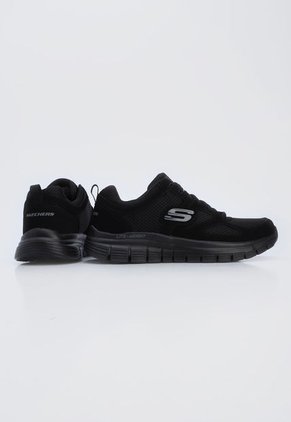 Tenis Training Negro Skechers Burns